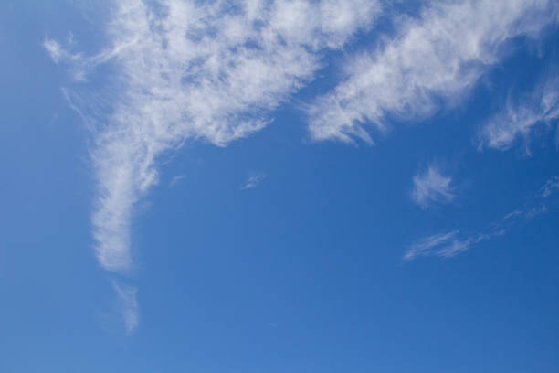 istock Autumn clear blue sky and white clouds 1177380450