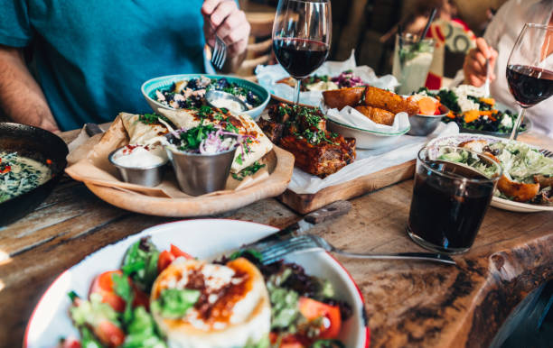 istock Enjoying lunch with friends 1177387255