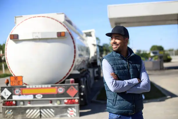 Photo of Fuel tanker driver
