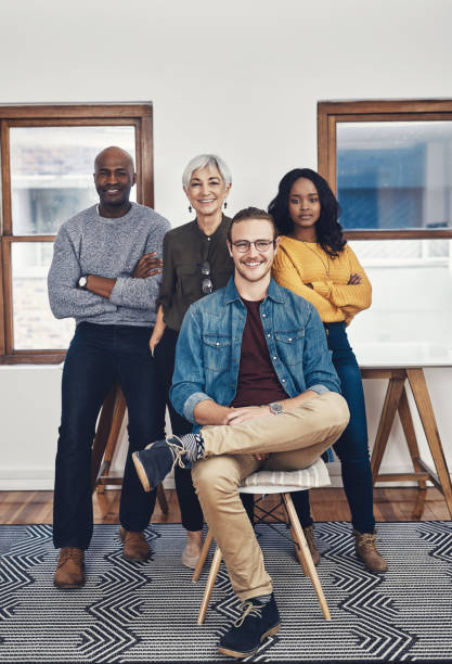 istock The whole team all together again 1177394650
