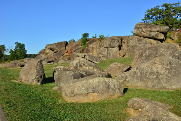 istock Devils Den at the Battle of Gettsyburg. 1177399916