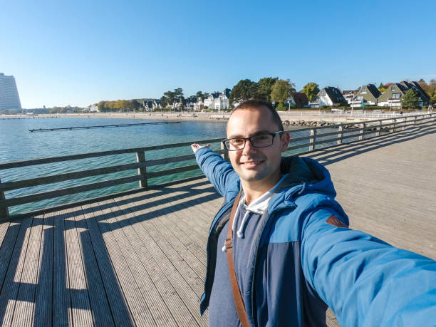 istock Selfies at Elbe riverbank 1177403077