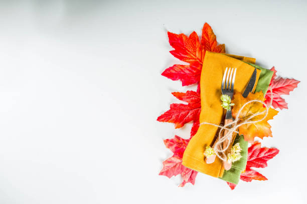 istock Autumn cutlery background 1177406788