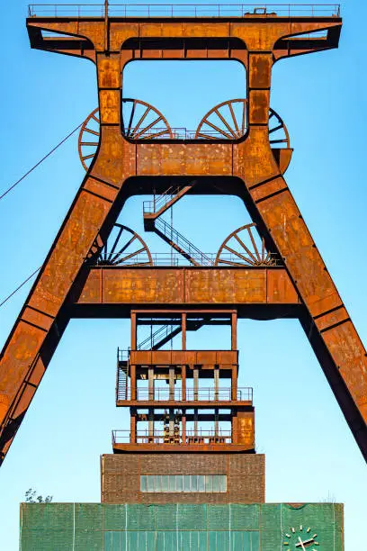 Conveyor tower of the Pluto colliery in Wanne-Eickel
