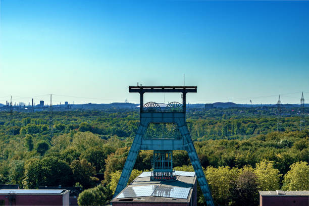 View of the Ruhr area from above