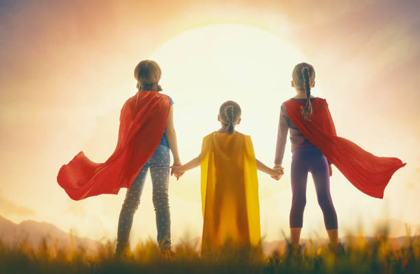 istock children are playing superhero 1177421288