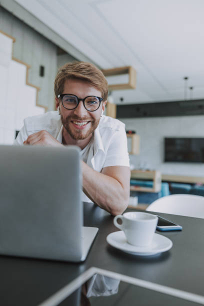 istock Happy man having a fortunate working day 1177421902
