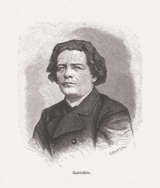 istock Anton Grigorjewitsch Rubinstein (1829-1894), Russian pianist, wood engraving, published 1885 1177423379