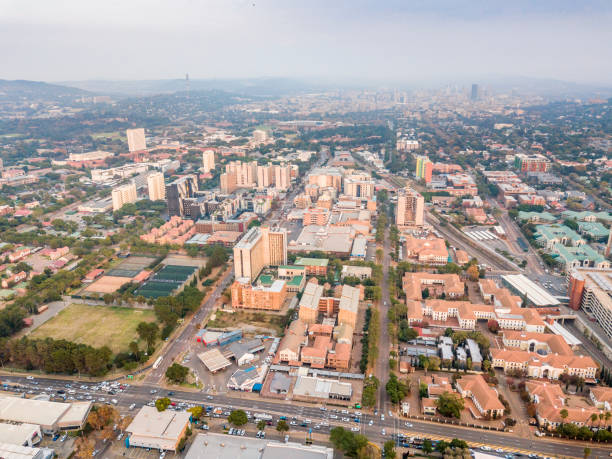 istock Pretoria skyline with downtown in a second plan, South Africa 1177423414