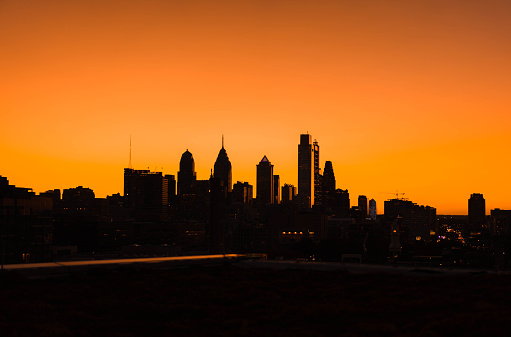 Taken from a roof in west philly