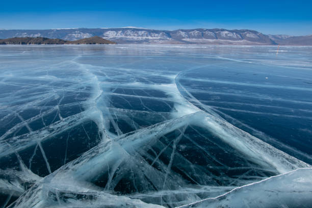 istock View of ice surface of Baikal lake 1177442596