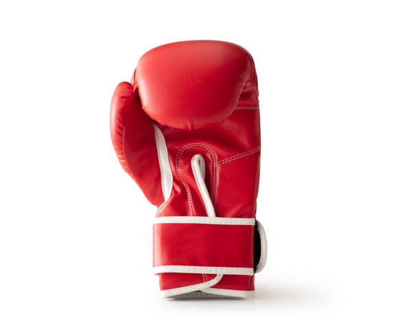 boxing glove - boxing combative sport defending protection imagens e fotografias de stock
