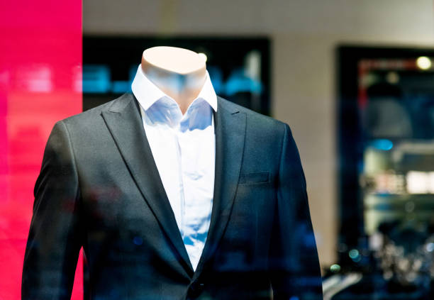 istock Business mannequin in clothing store 1177443932