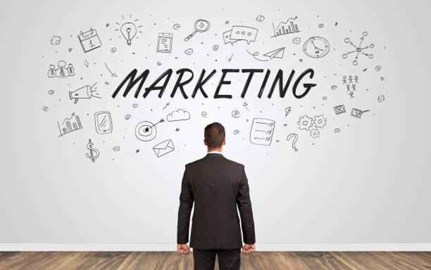 istock Manager in doubt looking to a wall with business concept 1177444199