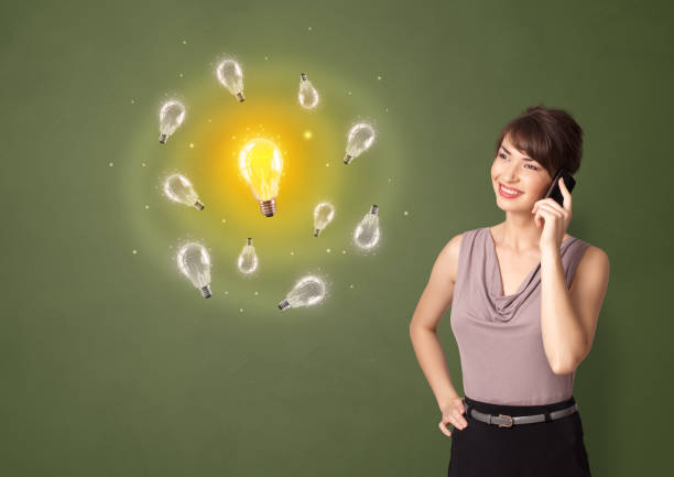 istock Person presenting new idea concept 1177445870