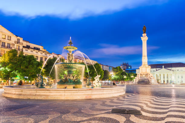 istock Lisbon, Portugal cityscape at Rossio Square. 1177446721
