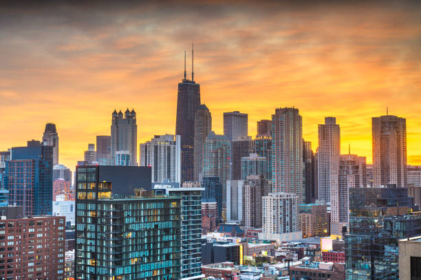 istock Chicago, Illinois, USA Cityscape 1177448765