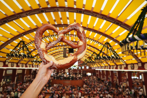 istock Pretzel at Beer Fest 1177449005
