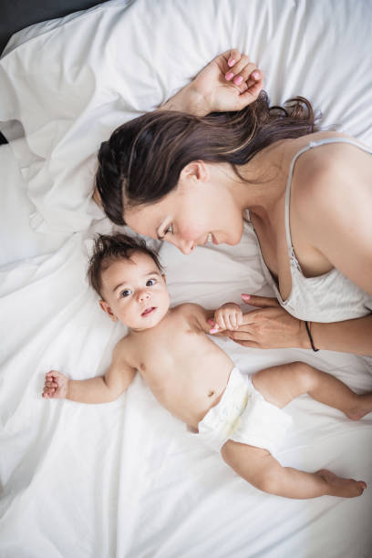 istock Mother and her baby boy, cuddling 1177450974