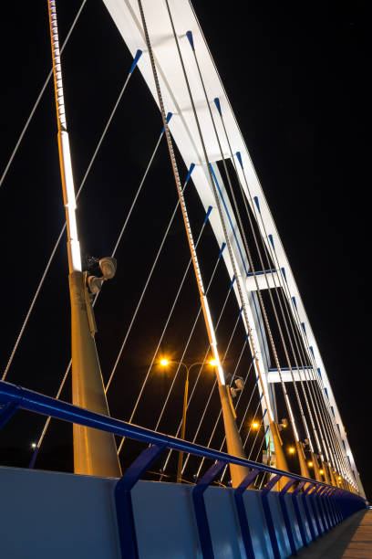 istock Apollo Bridge by night, Bratislava, Slovakia 1177452871