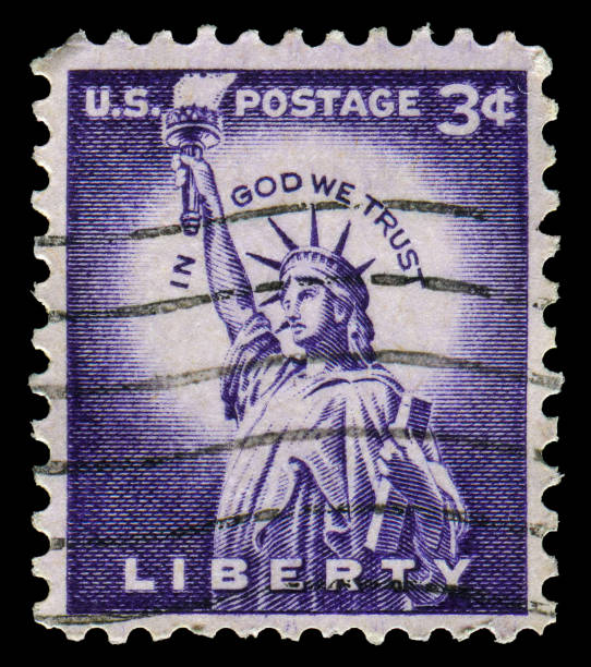 istock USA Stamp: shows Statue of Liberty 