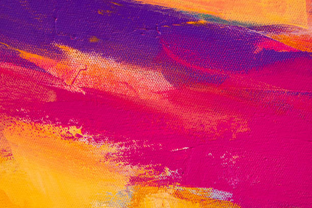 Motion blur photo of my own original painting.