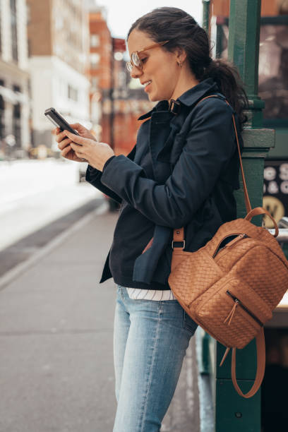 istock Woman visiting New York 1177462483