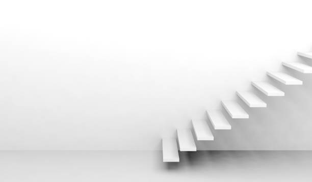 istock staircase stairway architecture modern design interior white up 1177464634