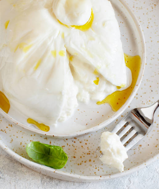 istock Italian cheese burrata 1177477959
