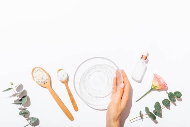 istock Preparation of homemade clay mask 1177478077