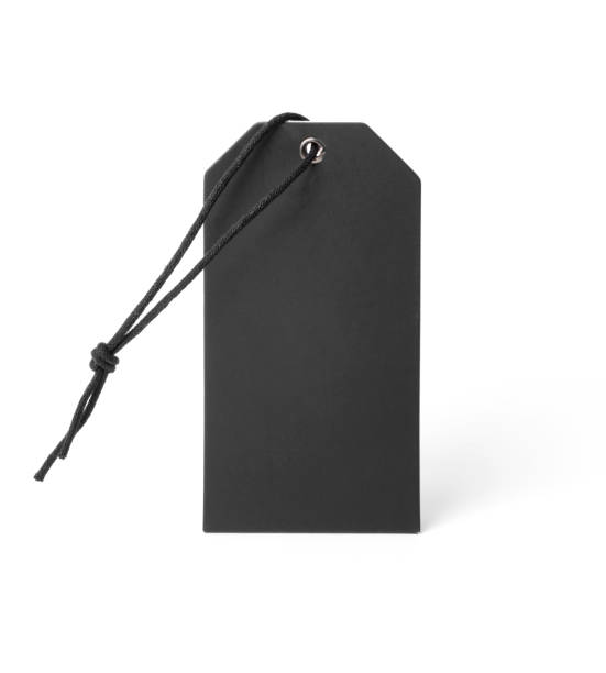 istock Black price tag on white background 1177484040