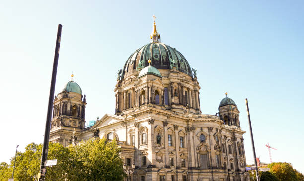 istock Famous Berliner Dom with clear blue sky. 1177484558