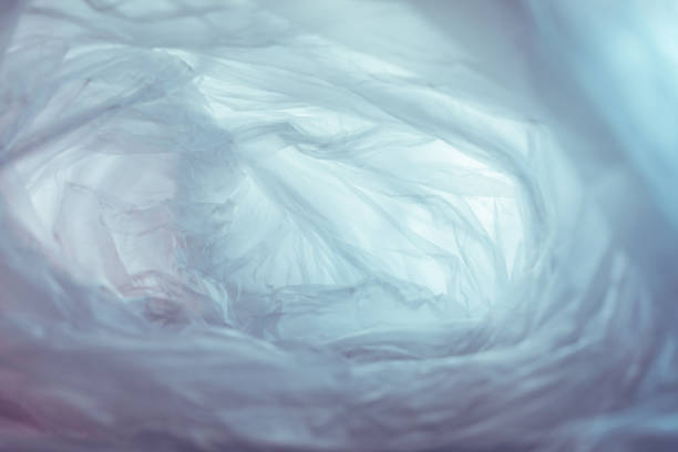 istock Beautiful plastic bag abstract  background. No Plastic Bag Concept, save world, protect earth. 1177486575