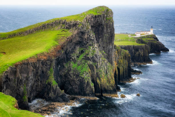 istock Neist point lighthouse on the Isle of Skye. Scotland, UK 1177486739