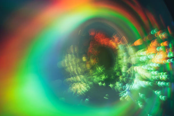 istock Beautiful abstract circle of shine with particle space  background. 1177487212