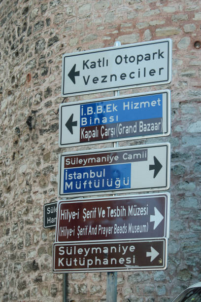 istock suleymaniye mosque street signs 1177488188