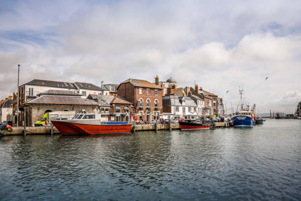 istock Weymouth Pier And Many Ships 1177491759