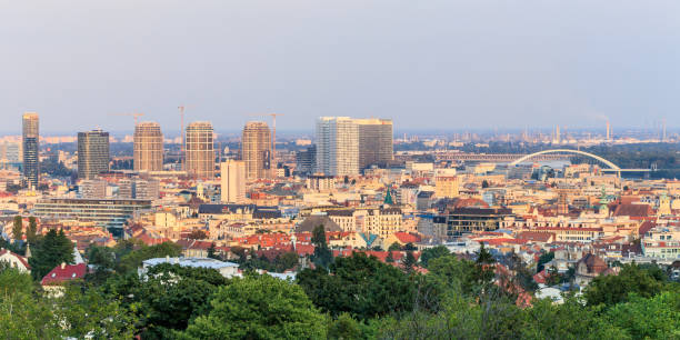 istock Bratislava aerial cityscape 1177494131