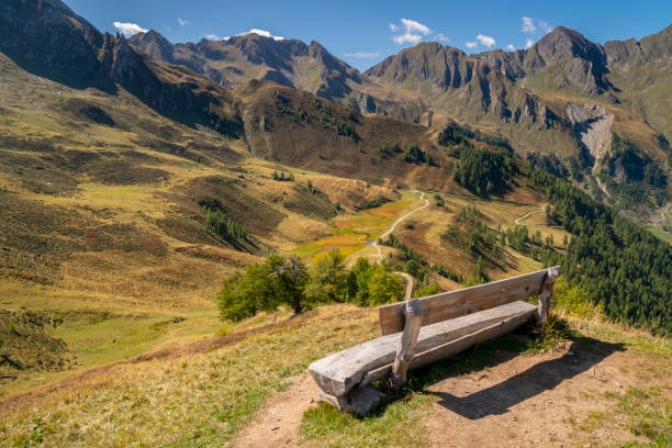 istock panorama scene at mountains in South Tyrol 1177496528