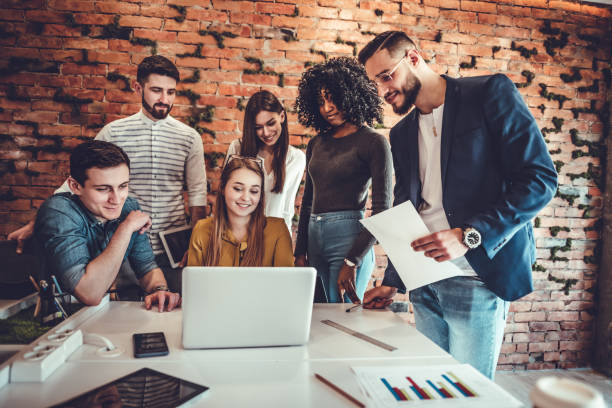 istock Group of business people working together. 1177497696