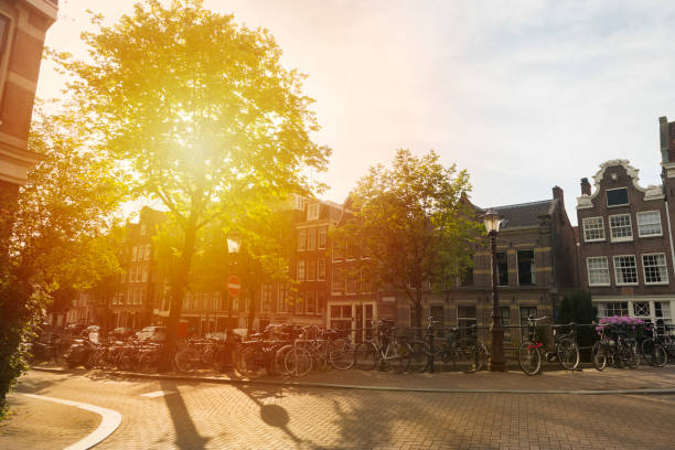istock A street in a sunny day in Amsterdam, Netherlands 1177502919