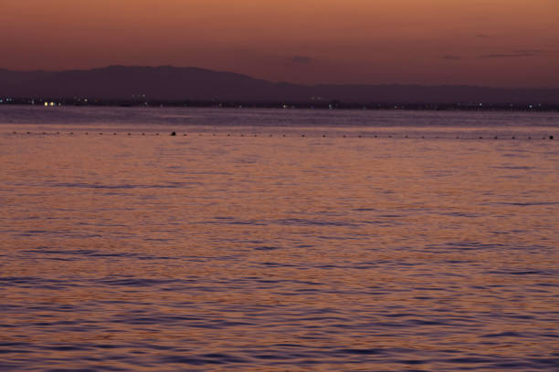 Sunset on the Mediterranean Sea, Spain