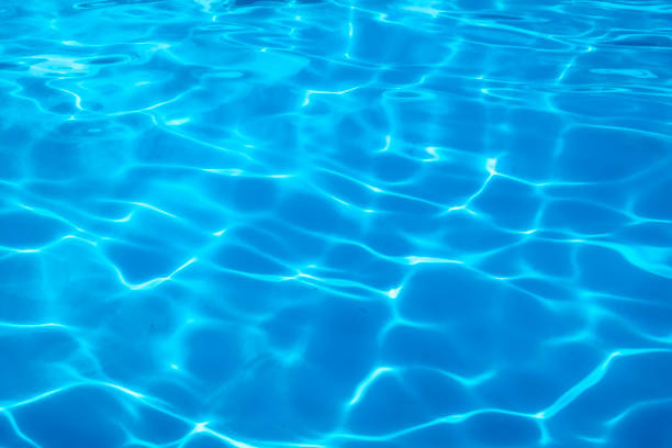 istock Swimming Pool water. Ripple Water. Sun Reflection background. 1177517357