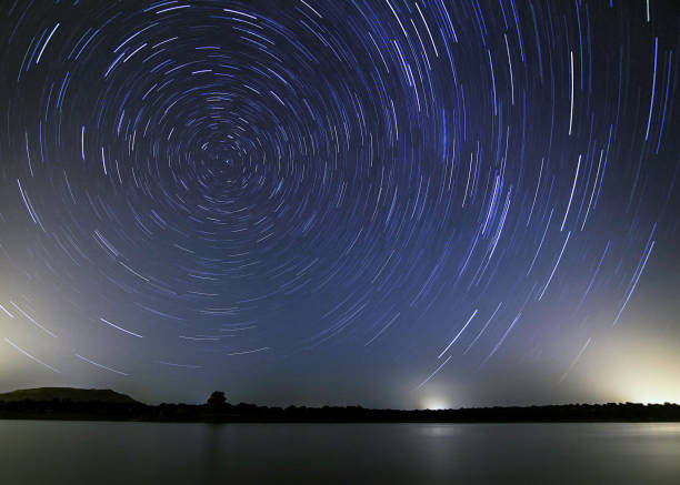 istock The lake and the polar star. 1177518719