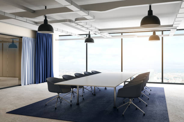 istock Contemporary meeting room 1177521087