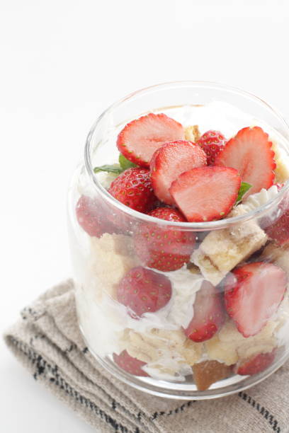 istock strawberry and cake for gourmet desser image 1177525135