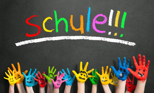 istock painted kids hands and the word 