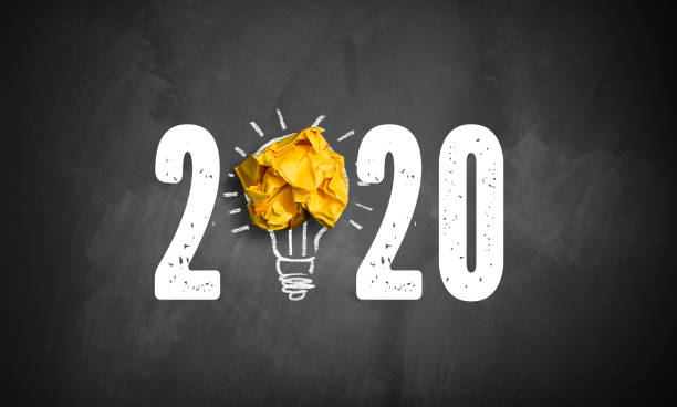 istock blackboard with message 2020 and crumpled paper symbolizing an idea 1177541981