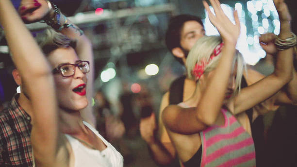 istock Hipsters on festival 1177548325