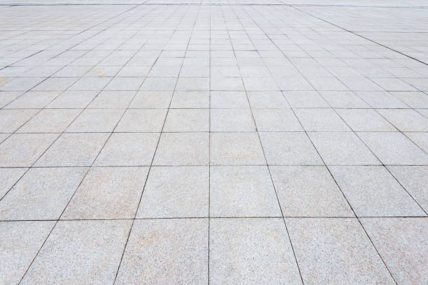 istock Close up of brick stone sidewalk 1177559246